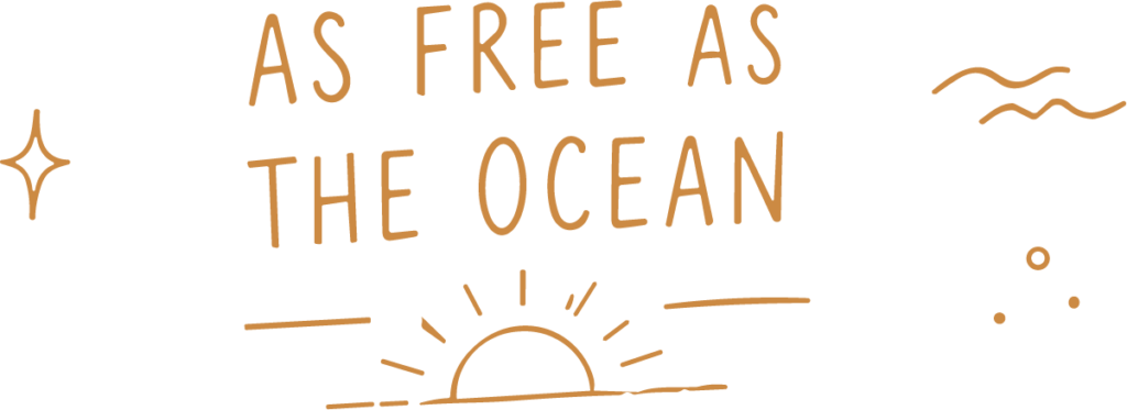 Ocean Quote Lettering SVG Sunny Beach Vibe Vector