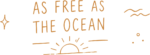 Ocean Quote Lettering SVG Sunny Beach Vibe Vector