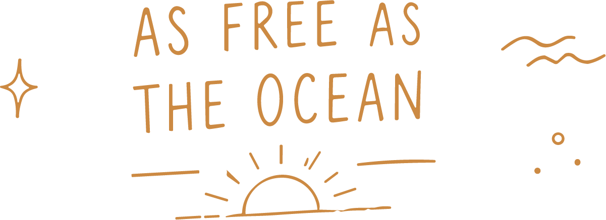 Ocean Quote Lettering SVG Sunny Beach Vibe Vector - Image 1