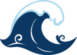 Ocean Wave SVG Curling Splash Vector