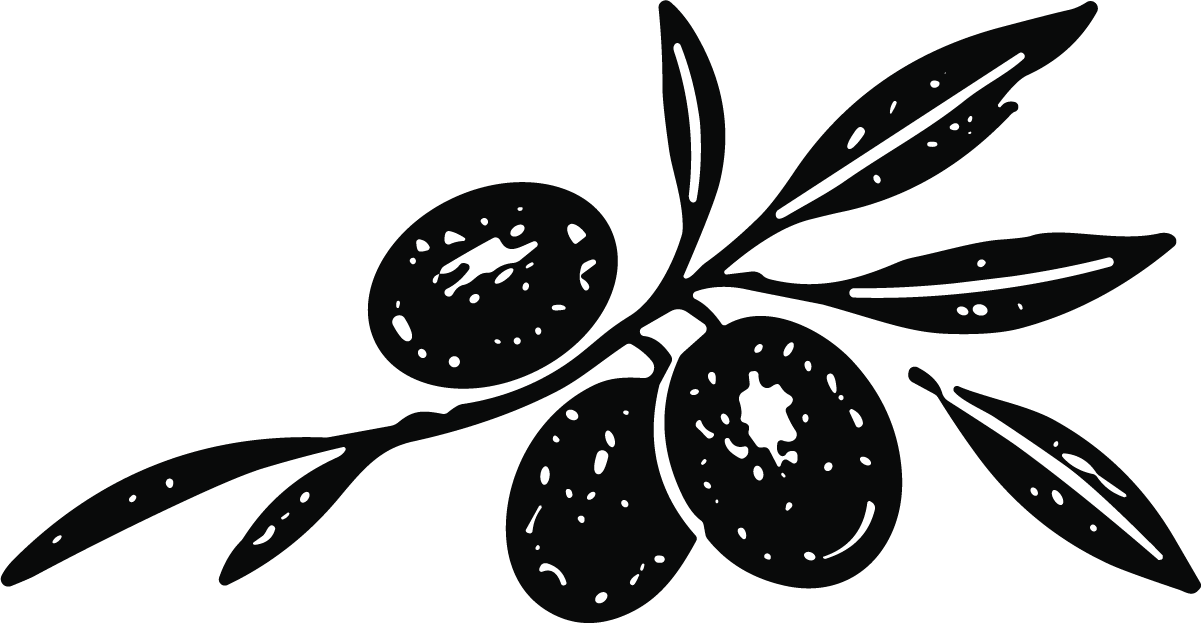 Olive Branch SVG Bold Woodcut Vector - Image 1