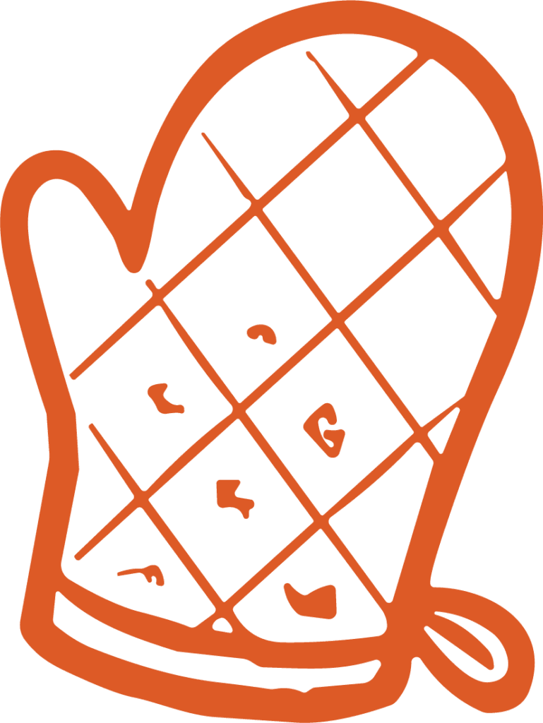 Oven Mitt SVG Quilted Kitchen Vector