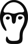 Owl Face SVG Bold Silhouette Vector