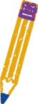 Pencil SVG Whimsical Doodle Vector