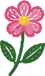 Pink Flower SVG Playful Blossom Vector