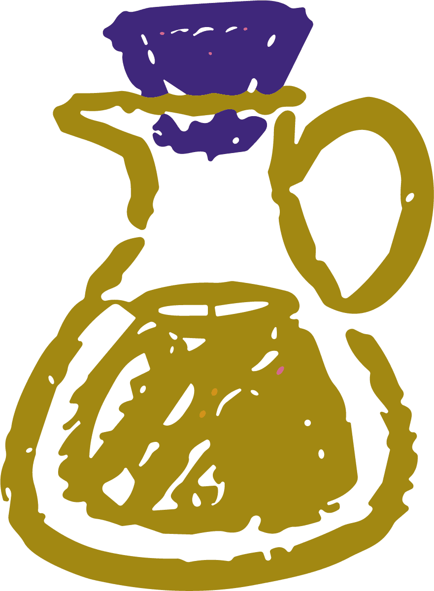Pitcher Jug SVG Sketchy Purple Vector - Image 1