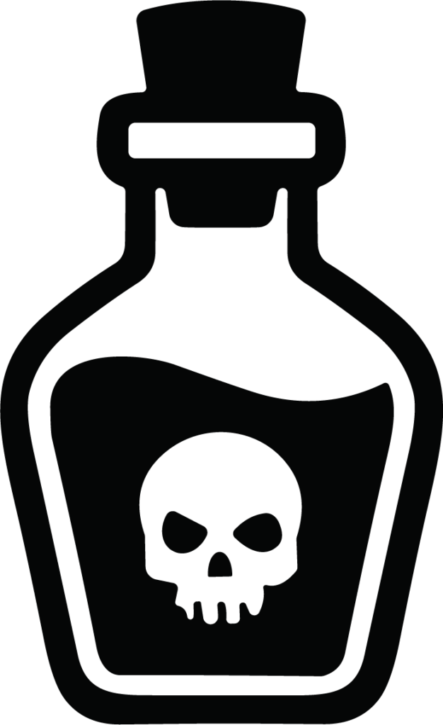 Poison Bottle SVG Spooky Toxic Brew Vector