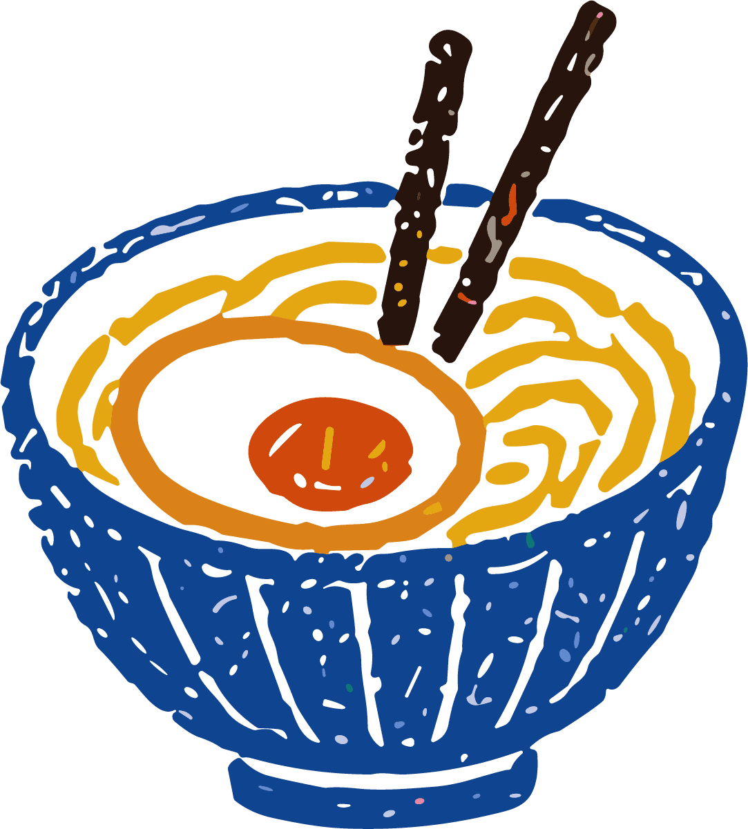 Ramen Bowl SVG Cozy Noodle Vector - Image 1