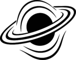 Ringed Planet SVG Bold Cosmic Vector