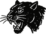 Roaring Panther Head SVG Bold Mascot Vector
