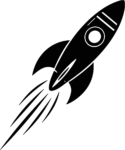 Rocket Ship SVG Blast Off Vector