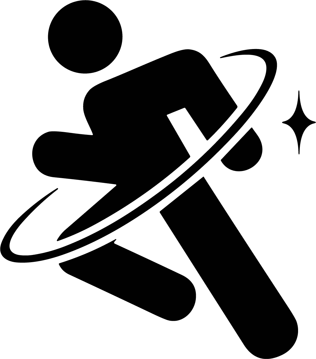 Running Athlete SVG Dynamic Motion Vector - Image 1