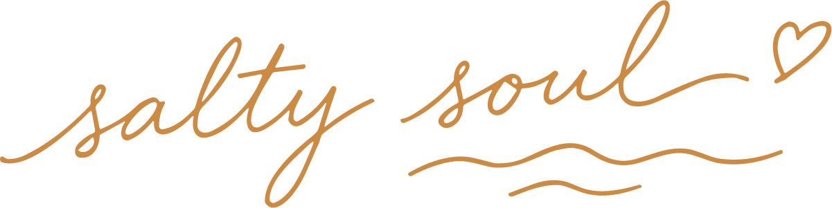 Salty Soul Lettering SVG Beachy Script Vector - Image 1