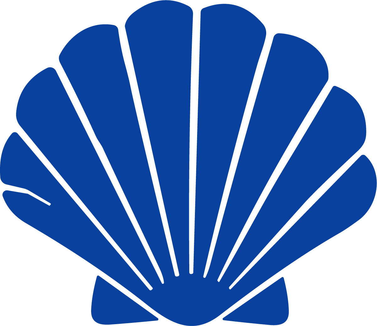 Scallop Shell SVG Bold Coastal Vector - Image 1