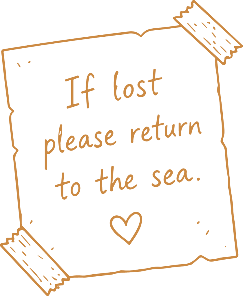 Sea Quote Note SVG Whimsical Beachy Vector