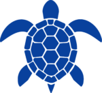 Sea Turtle SVG Geometric Silhouette Vector