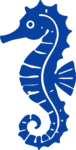Seahorse SVG Bold Silhouette Vector