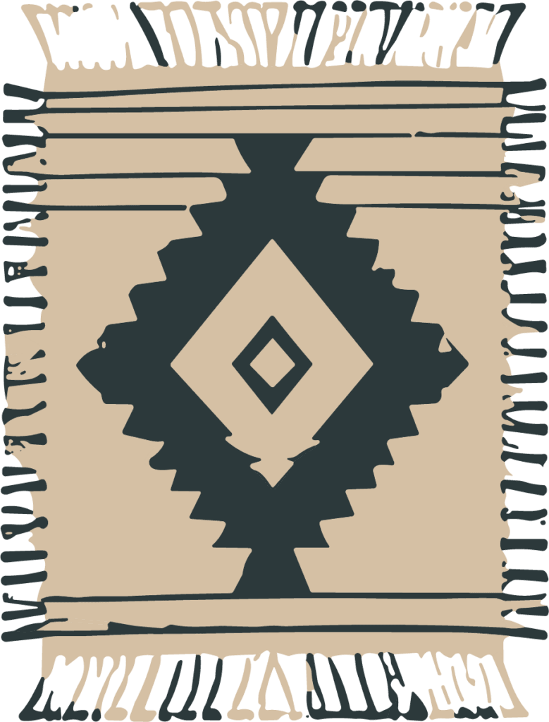 Southwestern Rug SVG Tribal Weave Vector