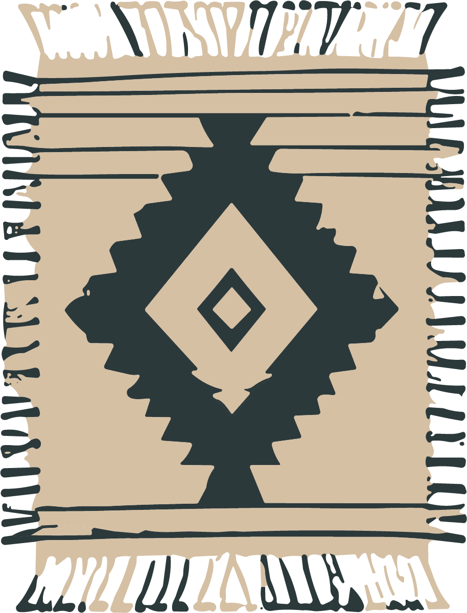 Southwestern Rug SVG Tribal Weave Vector - Image 1
