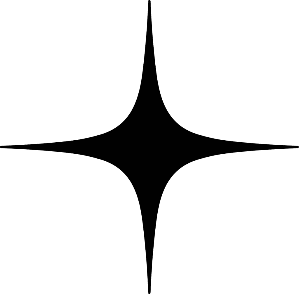 Sparkle Star SVG Sharp Minimal Vector