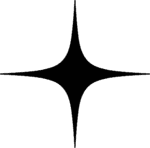 Sparkle Star SVG Sharp Minimal Vector