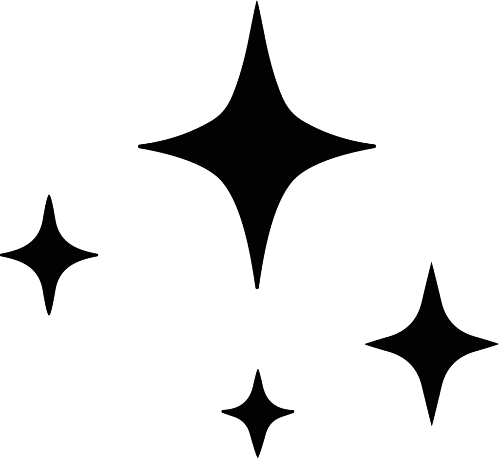 Sparkle Stars SVG Twinkling Night Vector