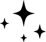 Sparkle Stars SVG Twinkling Night Vector