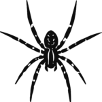 Spider SVG Creepy Crawler Vector