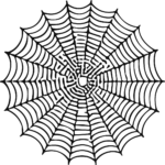 Spider Web SVG Spooky Spiral Vector