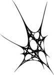 Spider Web SVG Cracked Fracture Vector