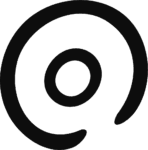 Spiral Circle Icon SVG Bold Swirl Vector