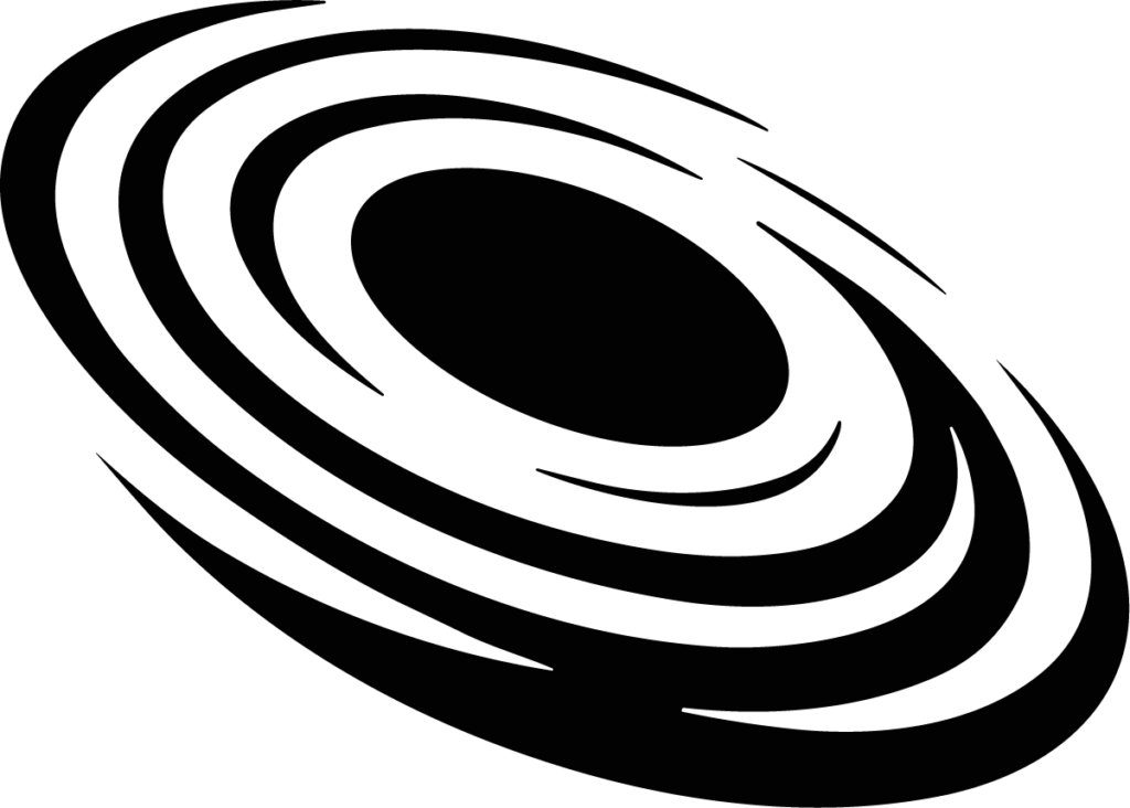Spiral Galaxy SVG Swirling Motion Vector