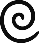 Spiral Icon SVG Bold Swirl Vector