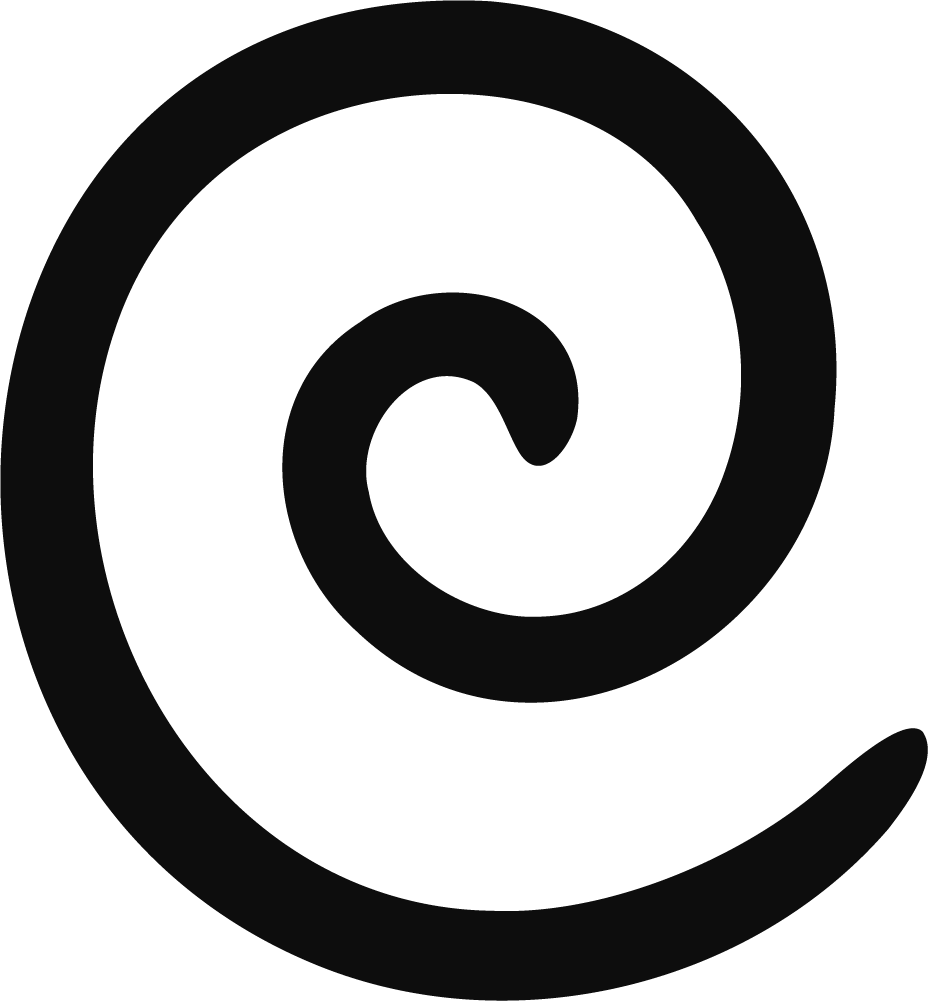 Spiral Icon SVG Bold Swirl Vector