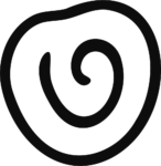 Spiral Shape SVG Bold Swirl Vector