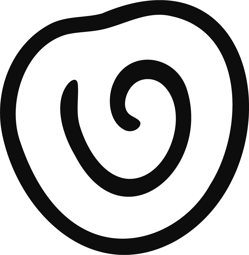 Spiral Shape SVG Bold Swirl Vector
