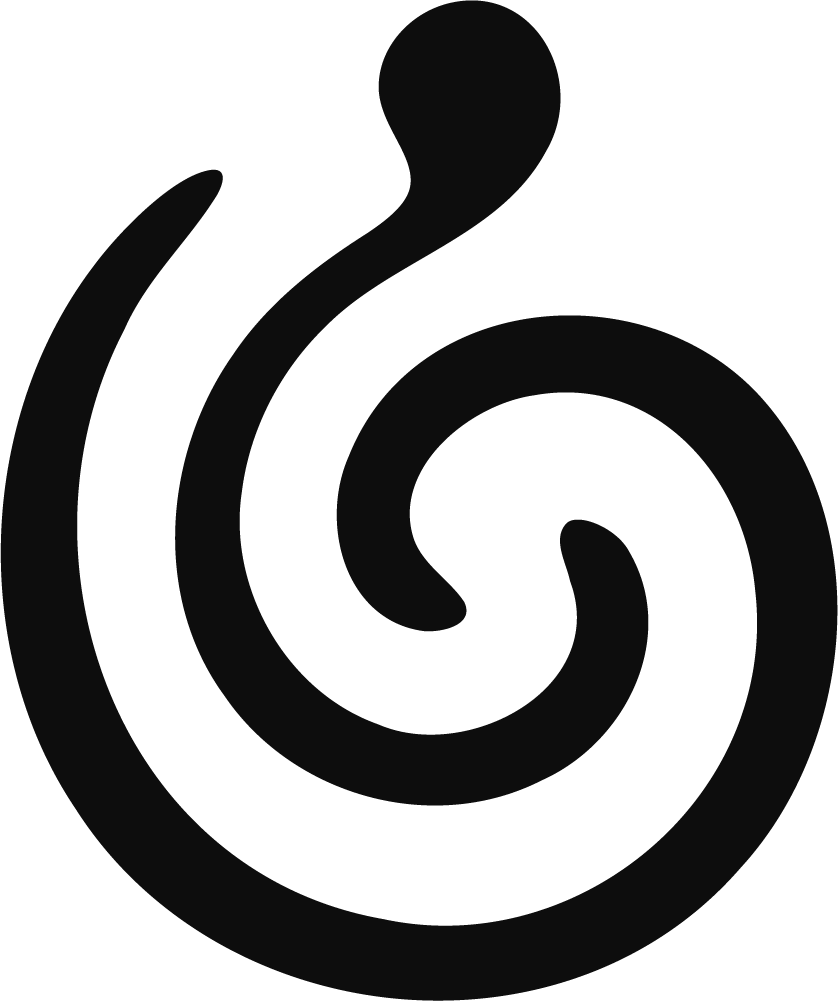 Spiral Swirl SVG Bold Curves Vector