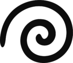 Spiral Swirl SVG Bold Curl Vector