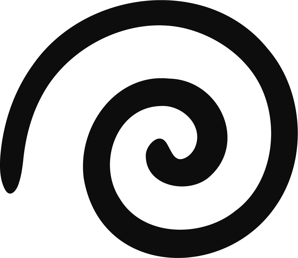 Spiral Swirl SVG Bold Curl Vector
