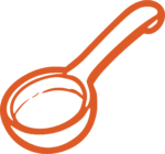 Spoon SVG Bold Outline Vector