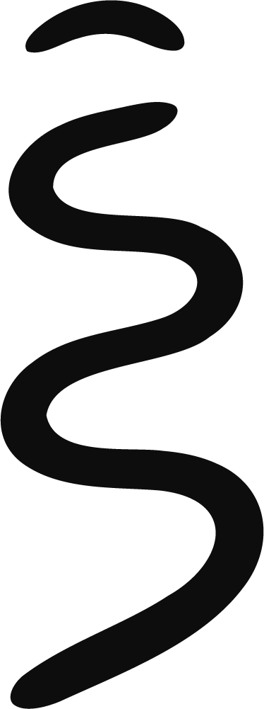 Squiggly Line SVG Bold Curvy Vector