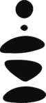 Stacked Shapes SVG Organic Balance Vector