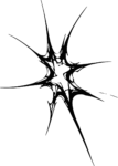 Star Burst SVG Jagged Ink Splatter Vector