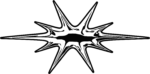 Star Burst SVG Bold Sparkle Vector