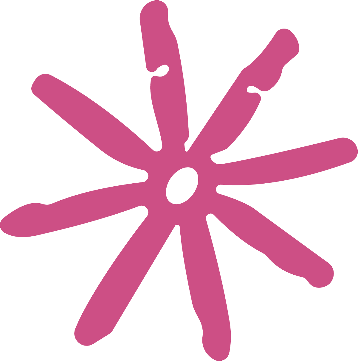 Star Burst SVG Playful Squiggle Vector - Image 1