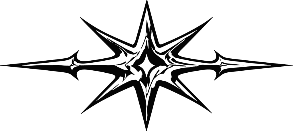 Star Burst SVG Sharp Tribal Vector