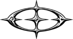 Star Emblem SVG Sharp Symmetry Vector