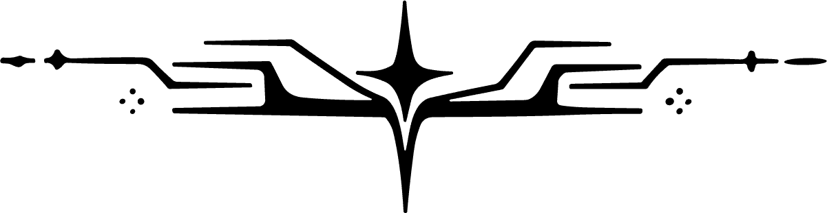 Star Emblem SVG Futuristic Circuit Vector - Image 1