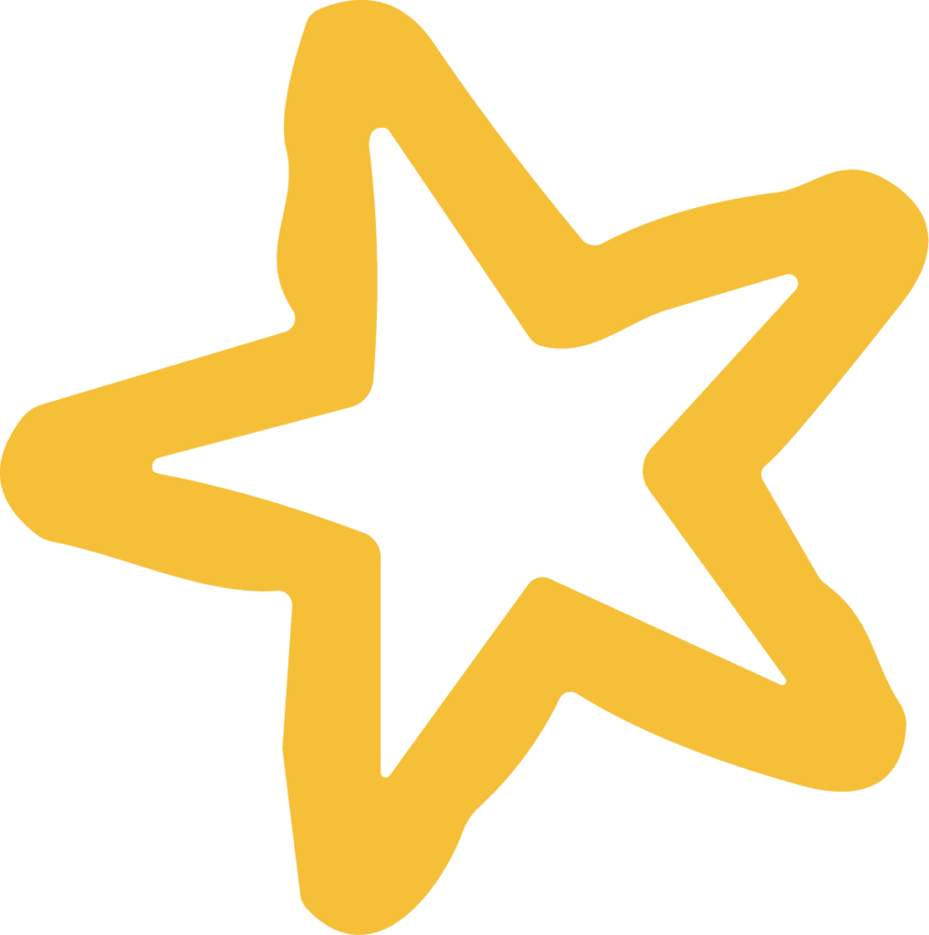 Star Shape SVG Rustic Sketch Vector
