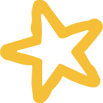 Star Shape SVG Rustic Sketch Vector